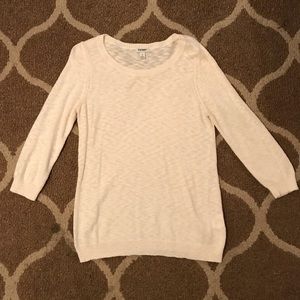 Cream Knit Sweater
